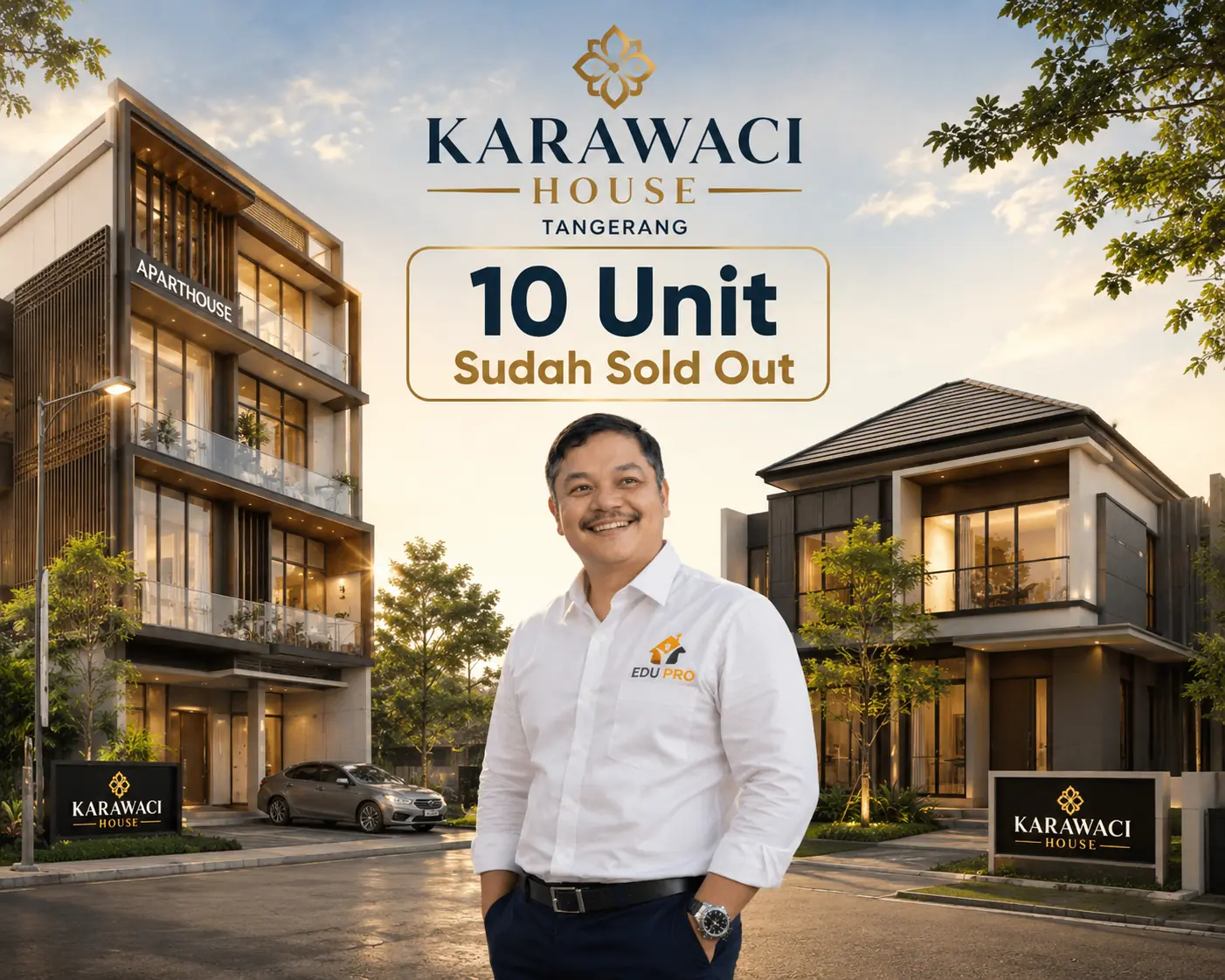 Karawaci House Tangerang 10 unit sold out portofolio properti EDUPRO