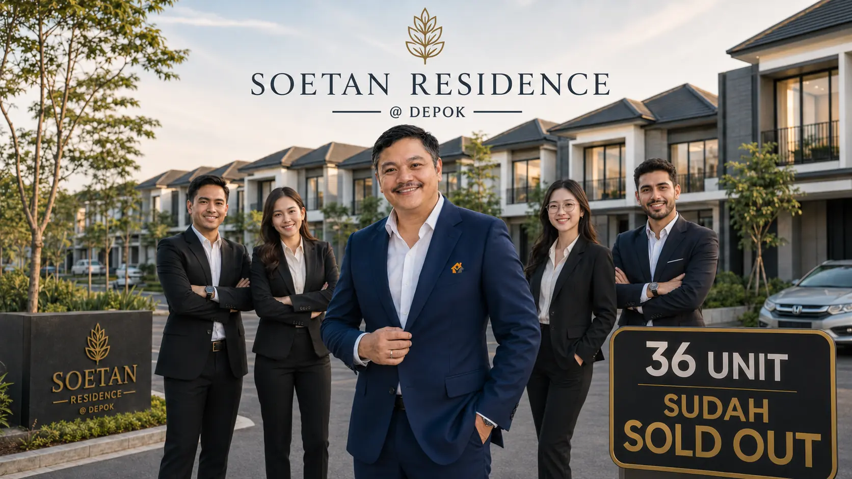 Soetan Residence Depok 36 unit sold out portofolio properti EDUPRO